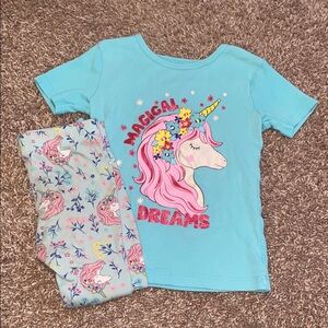 3T Girls “Magical Dreams” Kids Pajamas - Blue/Pink